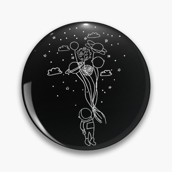 Item preview, Astronaut and space  designed and sold by Mialunaa.