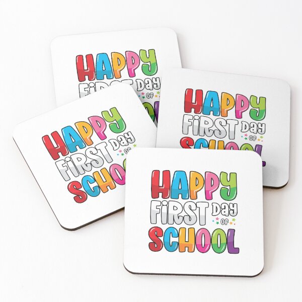 Item preview, Happy First Day of School Teacher Student Back to School designed and sold by mejeoshop.
