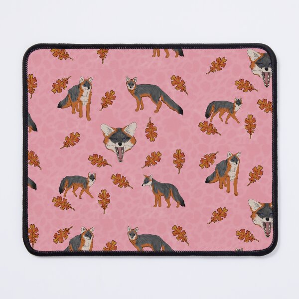 Item preview, Grey Foxes Pink designed and sold by Ashley Gagnon.