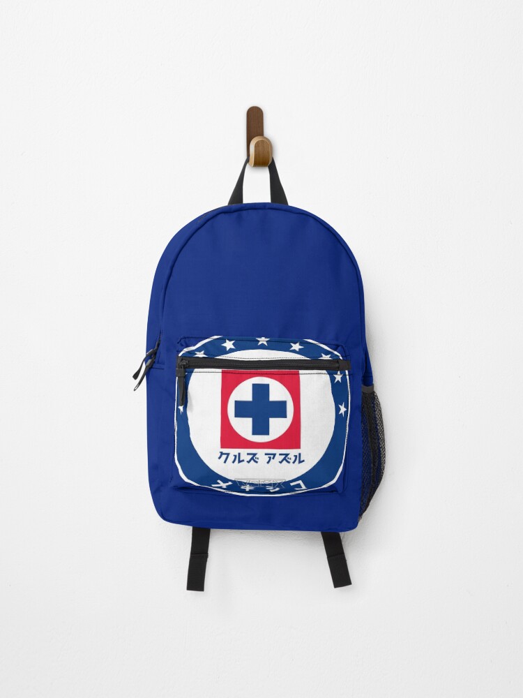 Mochila Saco Mochila Costal Cruz Azul Escudo Cruz Azul En Japones