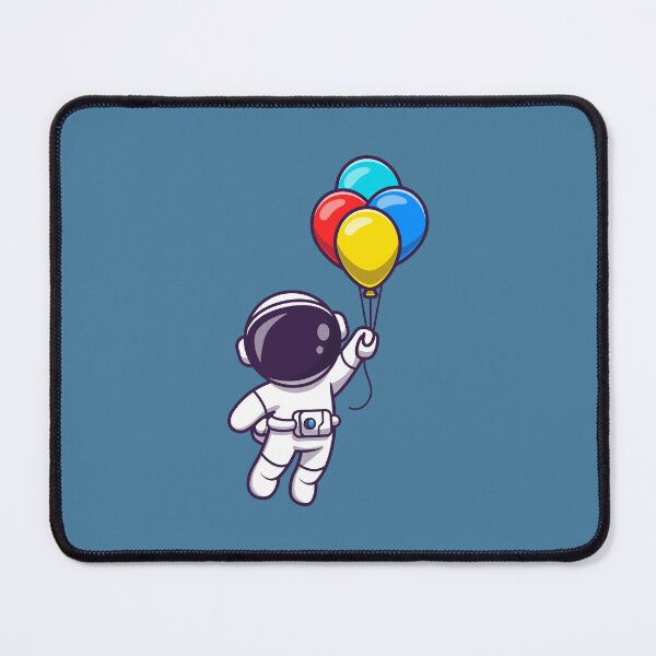 Item preview, Cute Astronaut With Balloons designed and sold by MoaaStore.