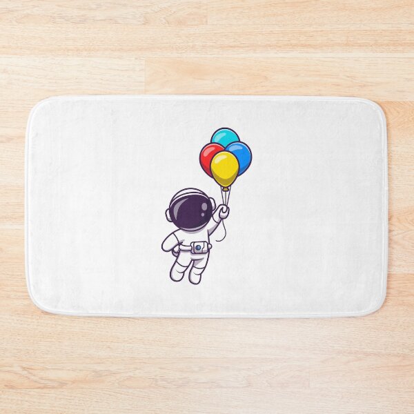 Item preview, Cute Astronaut With Balloons designed and sold by MoaaStore.