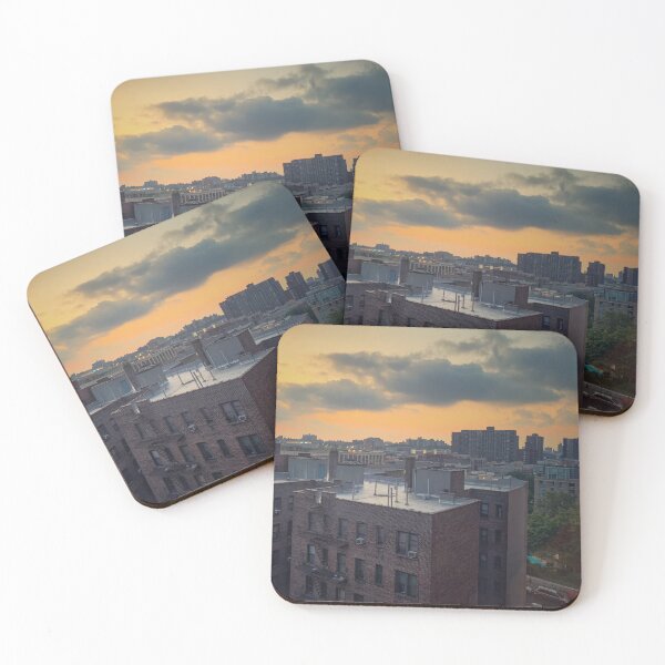 Item preview, Harlem Sunset Buildings Yankee Stadium New York City designed and sold by eleonoraingrid.