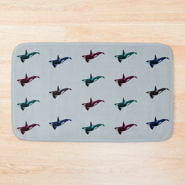 Item preview, Orca (killer) whale pattern designed and sold by Thomas Dossman.