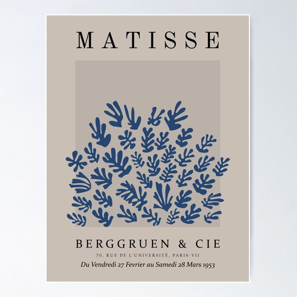 Item preview, Henri Matisse - La gerbe (The Sheaf) 1953 - BLUE designed and sold by artswag.