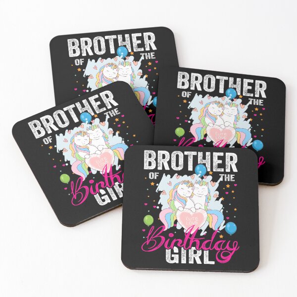 Item preview, Brother of the Birthday Girl Unicorn designed and sold by superone8.