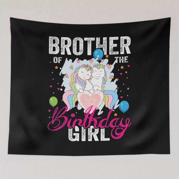 Item preview, Brother of the Birthday Girl Unicorn designed and sold by superone8.
