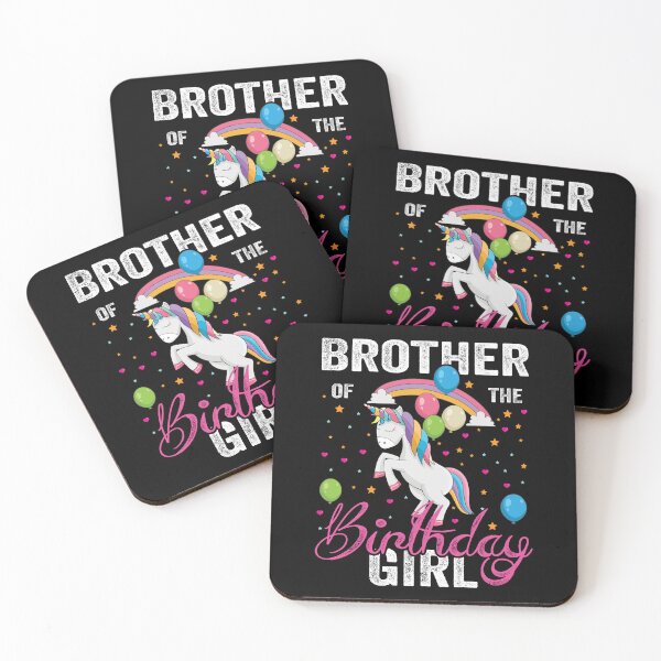 Item preview, Brother of the Birthday Girl Unicorn designed and sold by superone8.