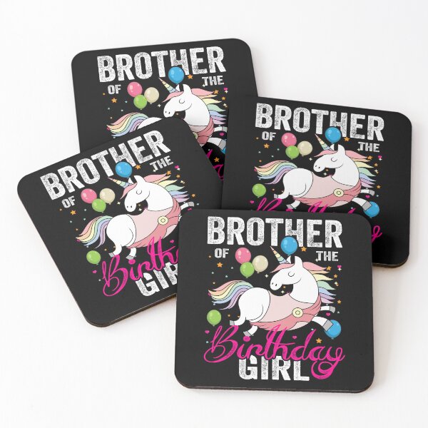 Item preview, Brother of the Birthday Girl Unicorn designed and sold by superone8.