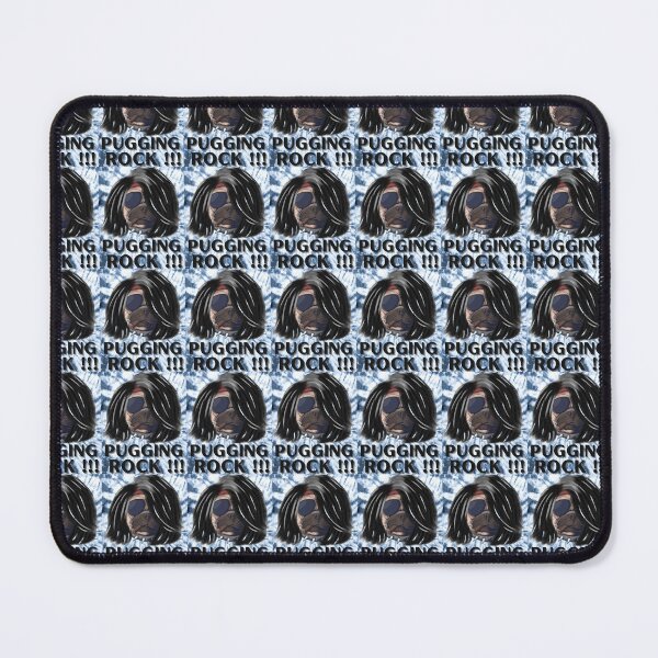 Item preview, Cool,Pug,Rock-80s,Dog,Hair-Pugget,Rock designed and sold by GarnersDesigns.