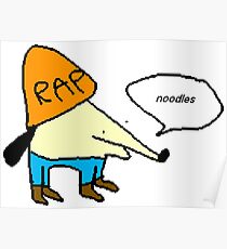 the authentic pee-rapper Poster