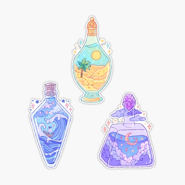 Weather Magical Potions Sticker for Sale by danipui