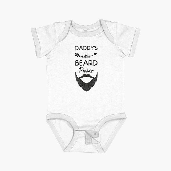 Item preview, Daddy's Little Beard Puller  designed and sold by CoolKidsMerch.