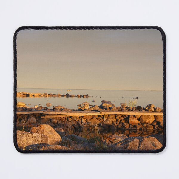 Item preview, Old jetty in sunset designed and sold by gritsandbits.