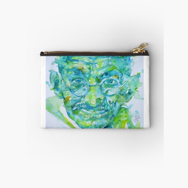 Item preview, MAHATMA GANDHI - watercolor portrait.6 designed and sold by lautir.