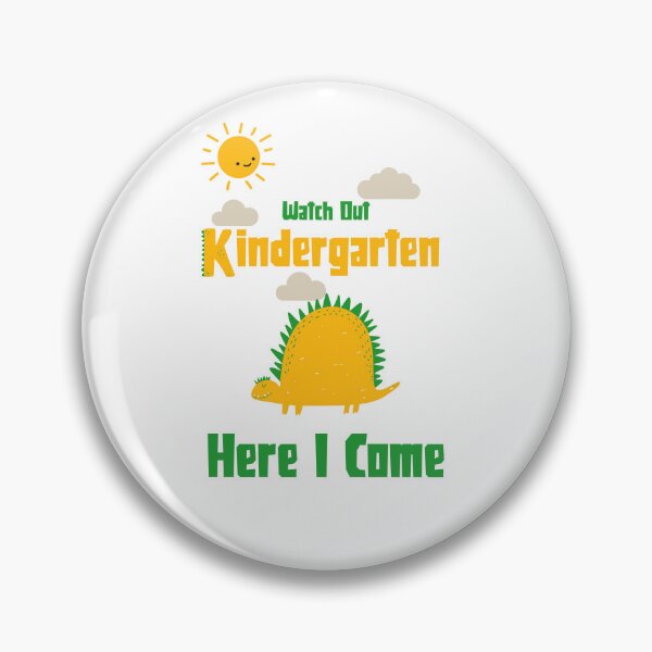 Item preview, Watch Out Kindergarten Here I Come Dinosaur designed and sold by UnstoppableShpy.