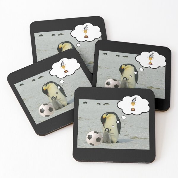 Item preview, Penguin Soccer Trophy designed and sold by bluepenshop.