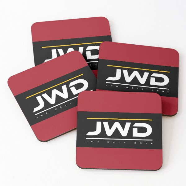 Item preview, Job Well Done - Black Red designed and sold by RovarttiDesigns.