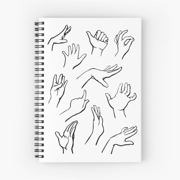 Item preview, Hands gestures in black color designed and sold by AnnaRuz.