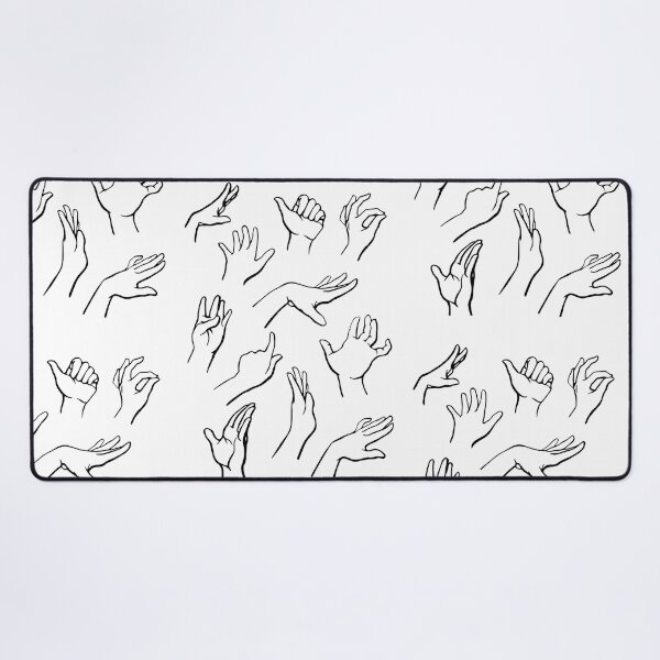 Item preview, Hands gestures in black color designed and sold by AnnaRuz.