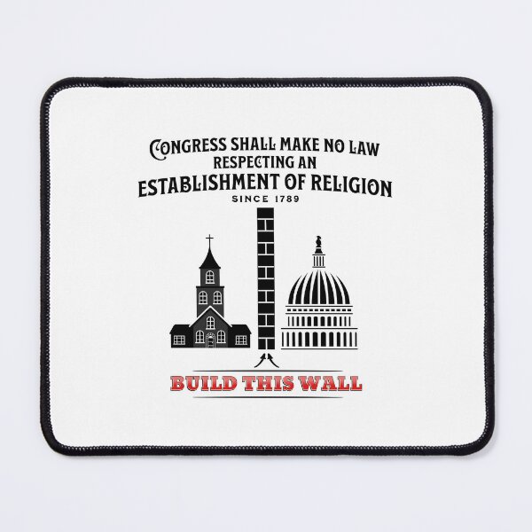 Item preview, Build This Wall - Separation of Church and State designed and sold by DaniGirls.