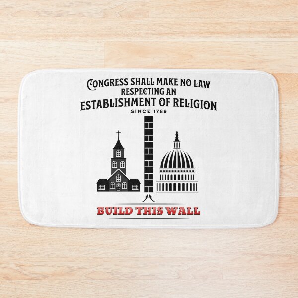 Item preview, Build This Wall - Separation of Church and State designed and sold by DaniGirls.