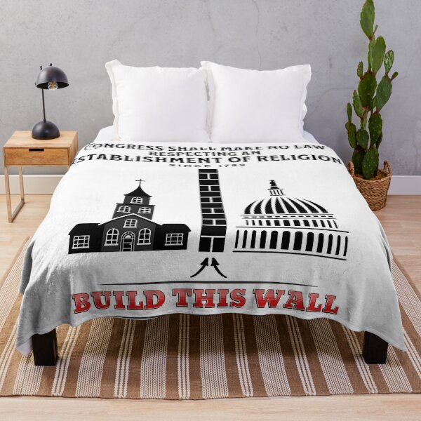 Item preview, Build This Wall - Separation of Church and State designed and sold by DaniGirls.
