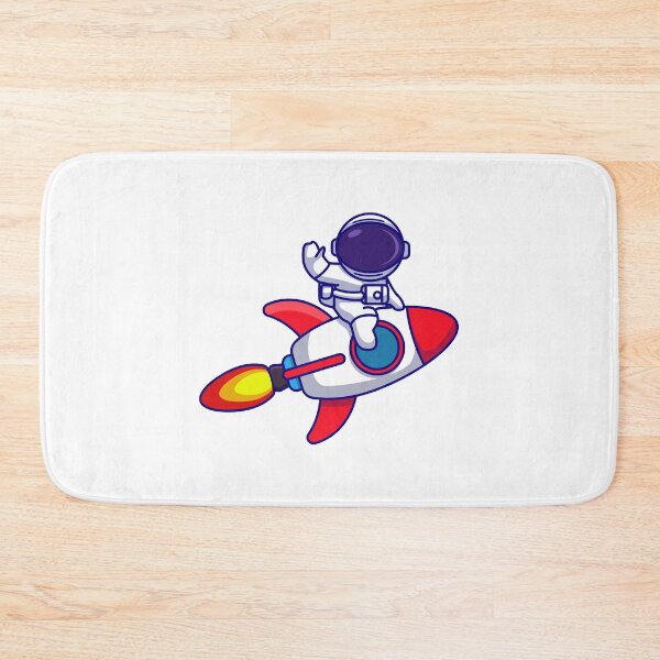 Item preview, Cute Astronaut On A Rocket designed and sold by MoaaStore.