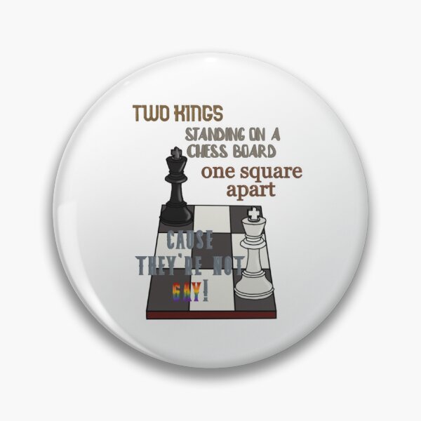 Item preview, Two Kings Chess Meme designed and sold by EinsteinEitan.