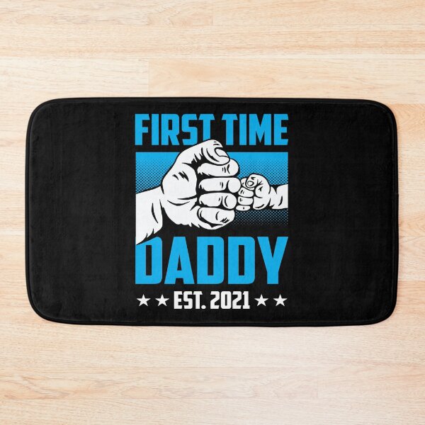 Item preview, First Time Daddy Est 2021 Fathers Day Pregnancy Announcement designed and sold by haselshirt.