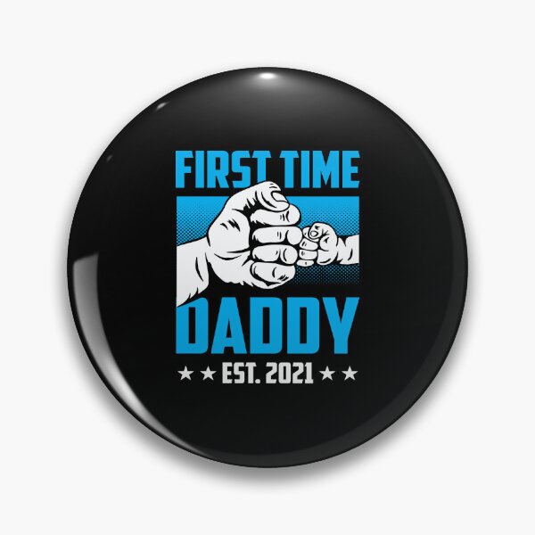 Item preview, First Time Daddy Est 2021 Fathers Day Pregnancy Announcement designed and sold by haselshirt.