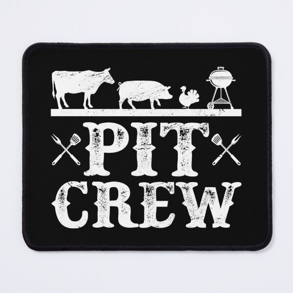 Item preview, Pit Crew Funny Barbeque Party BBQ Smoker Grillmaster Meat designed and sold by haselshirt.