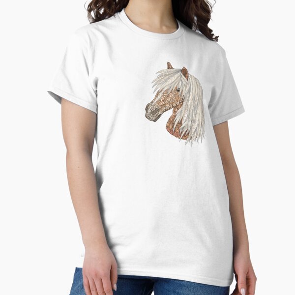 Haflinger Pony Green Classic T-Shirt