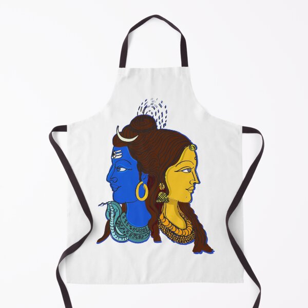 Item preview, Camiseta Lord Shiva y Parvati juntos designed and sold by KARTICK DUTTA.