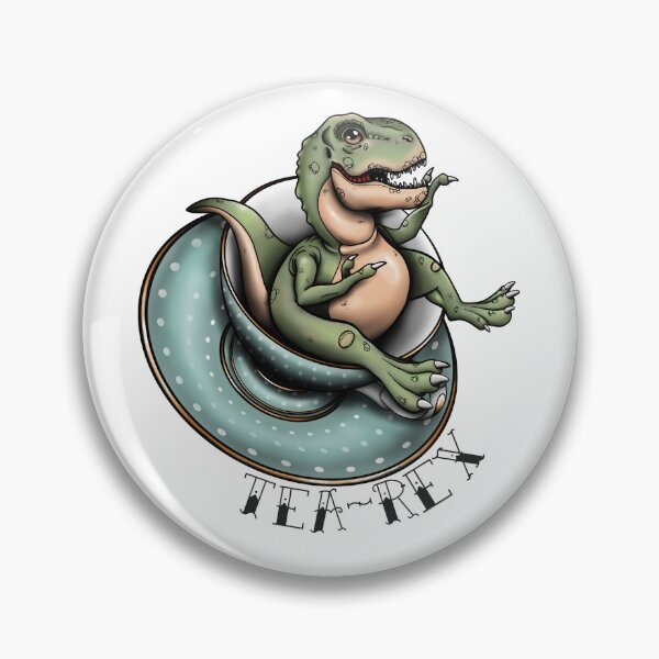 Item preview, Tea Rex in a Tea Cup designed and sold by ThatsKeanke.