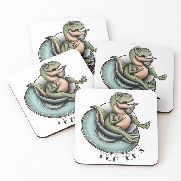 Item preview, Tea Rex in a Tea Cup designed and sold by ThatsKeanke.