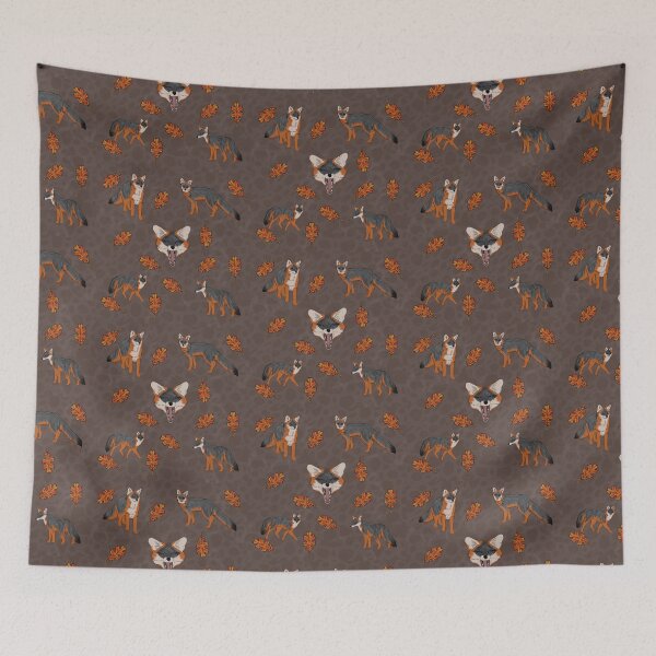 Item preview, Grey Foxes Brown designed and sold by Ashley Gagnon.