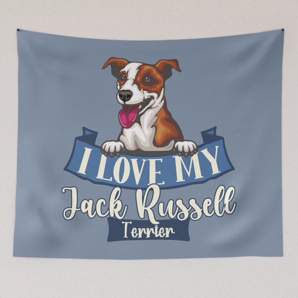 Item preview, Amo a mi Jack Russell Terrier designed and sold by DebbisPalette.
