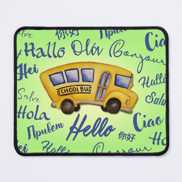 Item preview, Bus Driver Hello designed and sold by chromaticlux.