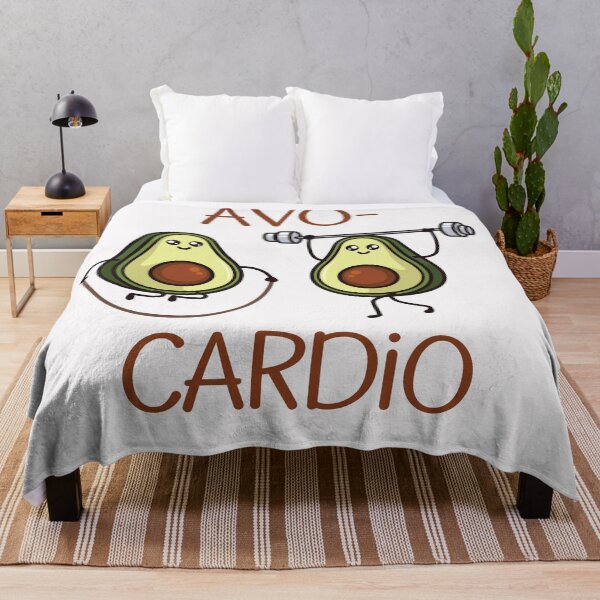 Item preview, Avo-cardio Workout Avocados designed and sold by HappyLifeCreate.