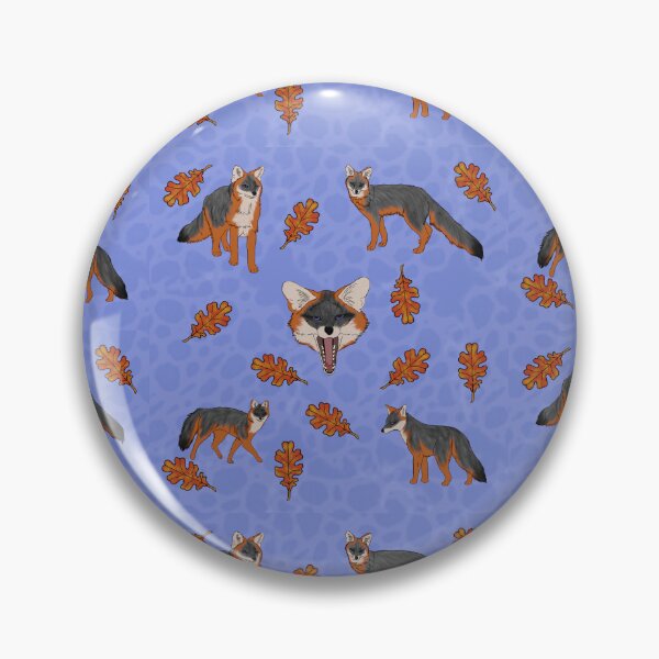 Item preview, Grey Foxes Blue designed and sold by Ashley Gagnon.