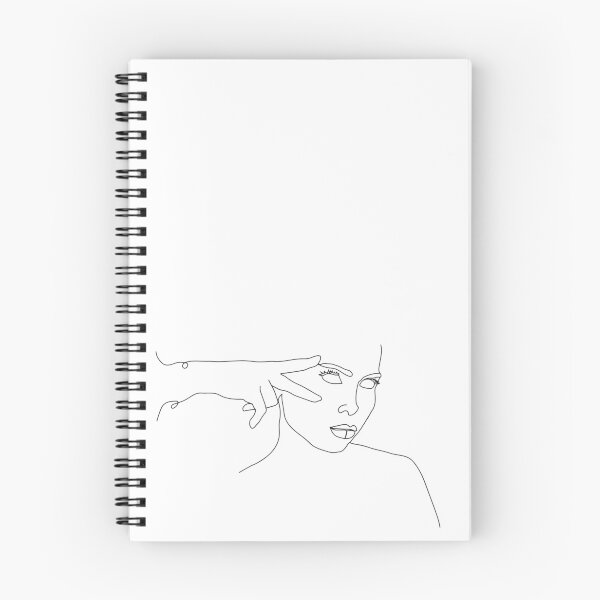Item preview, Woman face line art designed and sold by Rosaliartbook.