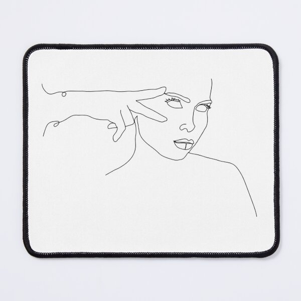 Item preview, Woman face line art designed and sold by Rosaliartbook.