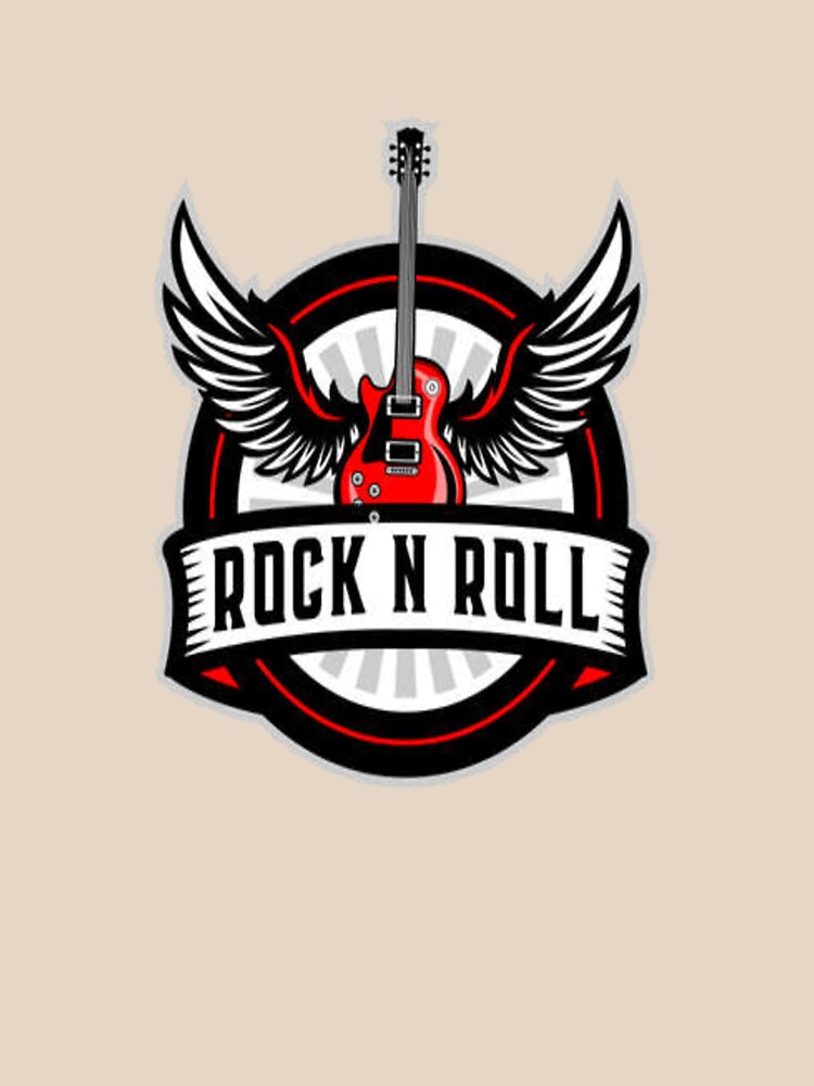 Discover Camiseta Rock N Roll Guitarra