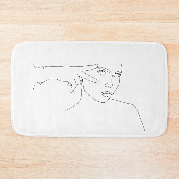 Item preview, Woman face line art designed and sold by Rosaliartbook.