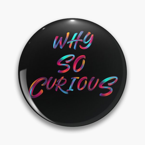 Item preview, why so curious designed and sold by designsmaster99.