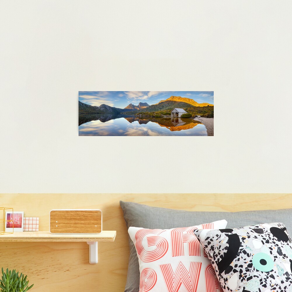 Dove Lake Boat Shed, Cradle Mountain, Australia Photographic Print