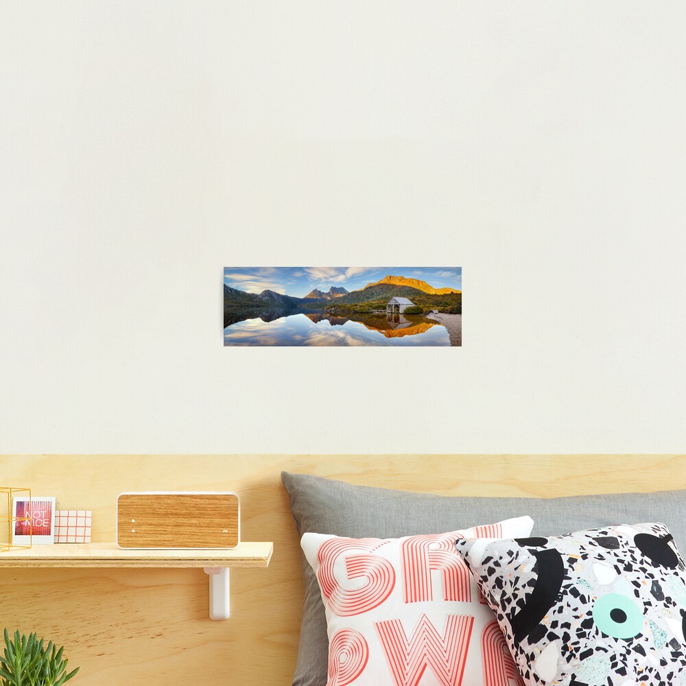 Dove Lake Boat Shed, Cradle Mountain, Australia Photographic Print