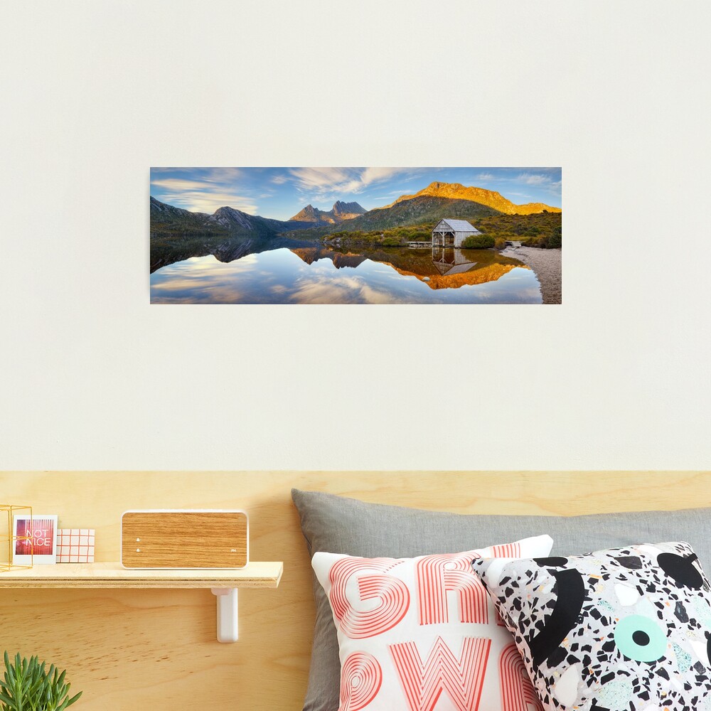 Dove Lake Boat Shed, Cradle Mountain, Australia Photographic Print