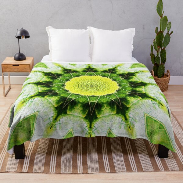 Item preview,  ABSTRACT PAINTED GEOMETRIC ART BREADFRUIT PATTERN WITH LEAVES. designed and sold by Ralek.